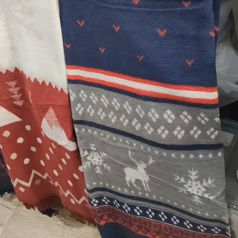 پتو کاتن باکس مدل گوزنی سایز 2×160 سانتی متر