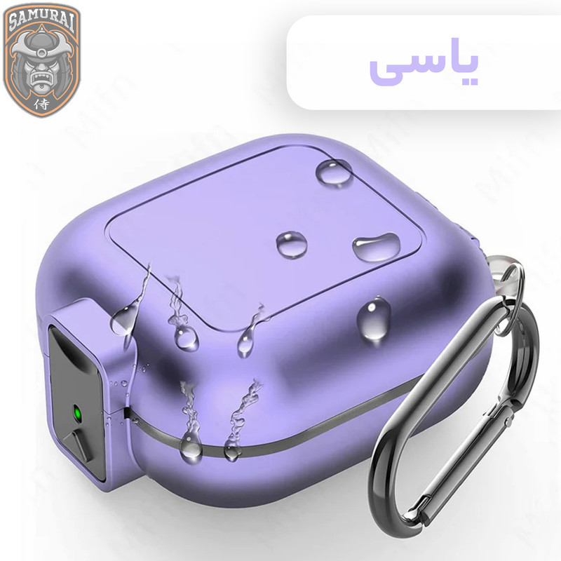 کاور سامورایی مدل Quad-38 مناسب برای کیس هدفون سامسونگ Galaxy Buds Live  Buds Pro  Buds 2  Buds 2 Pro  Buds FE  Buds Core