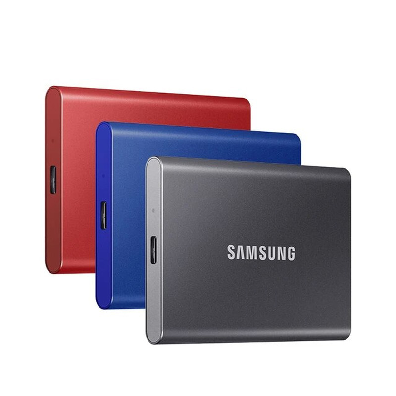 اس اس دی اکسترنال سامسونگ مدل T7 ظرفیت 2 ترابایت رابط USB 3.2 Gen2