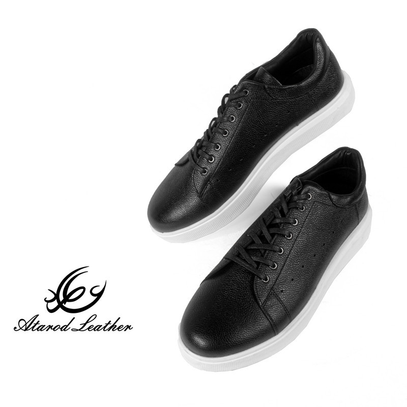 کفش روزمره مردانه چرم عطارد مدل چرم طبیعی کد SH189