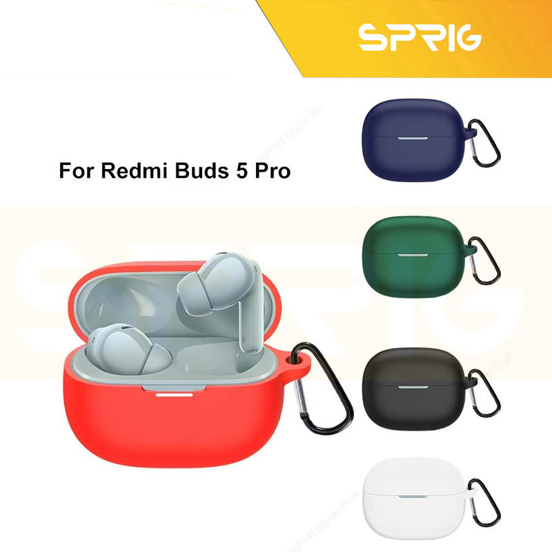 کاور اسپریگ مدل Silicon-SP مناسب برای کیس هدفون بی سیم شیائومی Redmi Buds 5 Pro