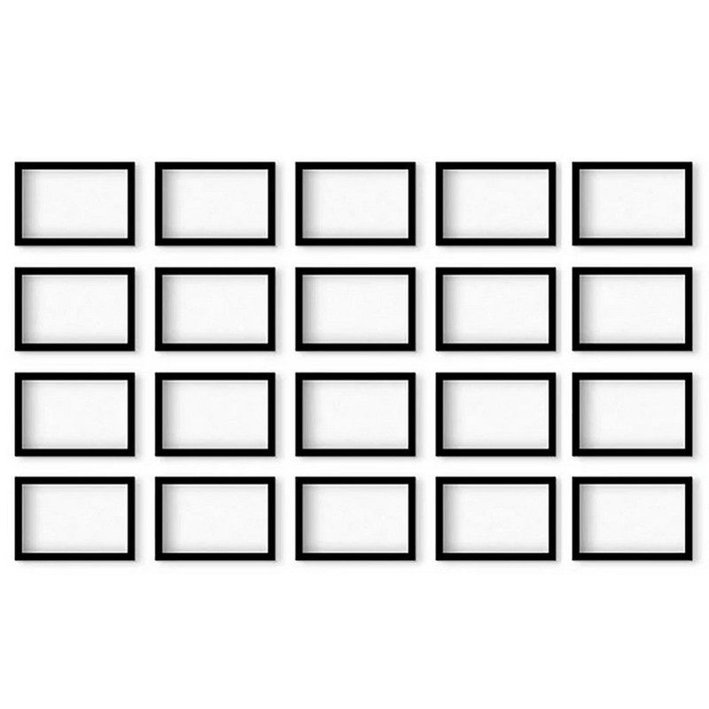 قاب عکس بکلیت مدل 15x20-215 مجموعه 20 عددی