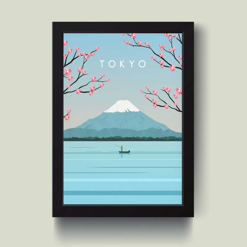 تابلو مدل مینیمال TOKYO کدS2916-b