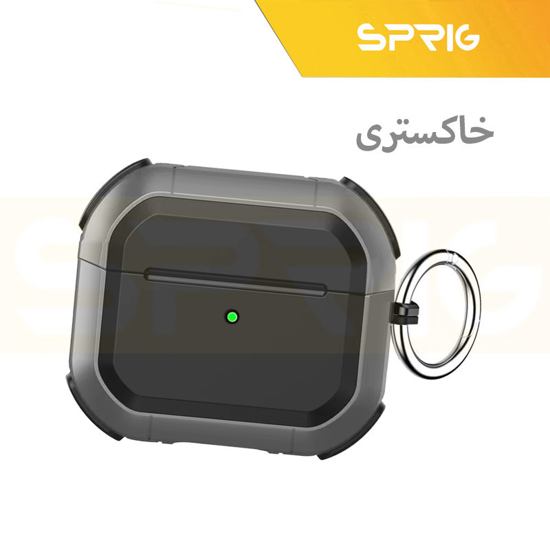 کاور اسپریگ مدل EggShell-SP مناسب برای کیس سامسونگ Galaxy Buds 3  3 Pro
