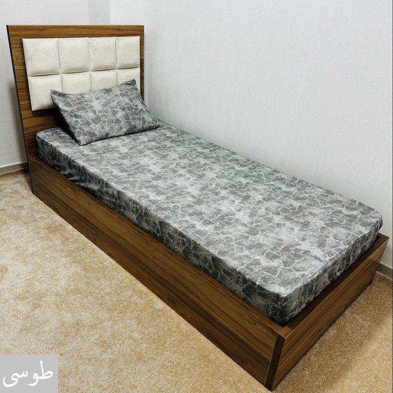 ملحفه ناتوسا مدل روانداز رویال یک نفره سایز 140×200 سانتی متر