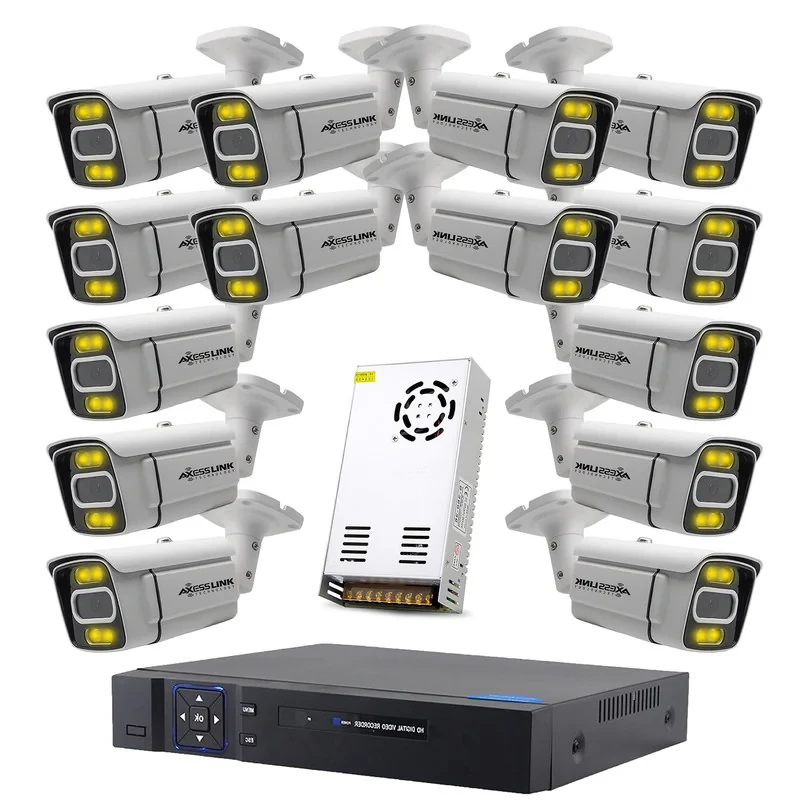 سیستم امنیتی مدل FULL KIT AHD 14 ECONOMIC - AXESSLINK