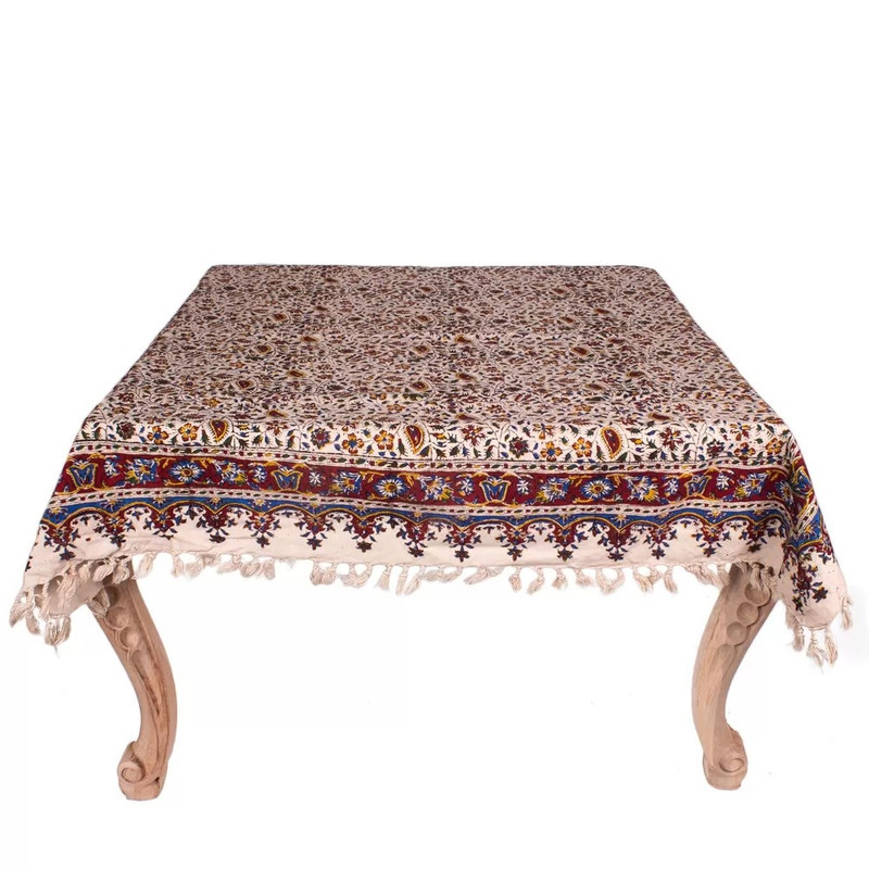 سفره 6 نفره طرح گل و بوته کد A.150