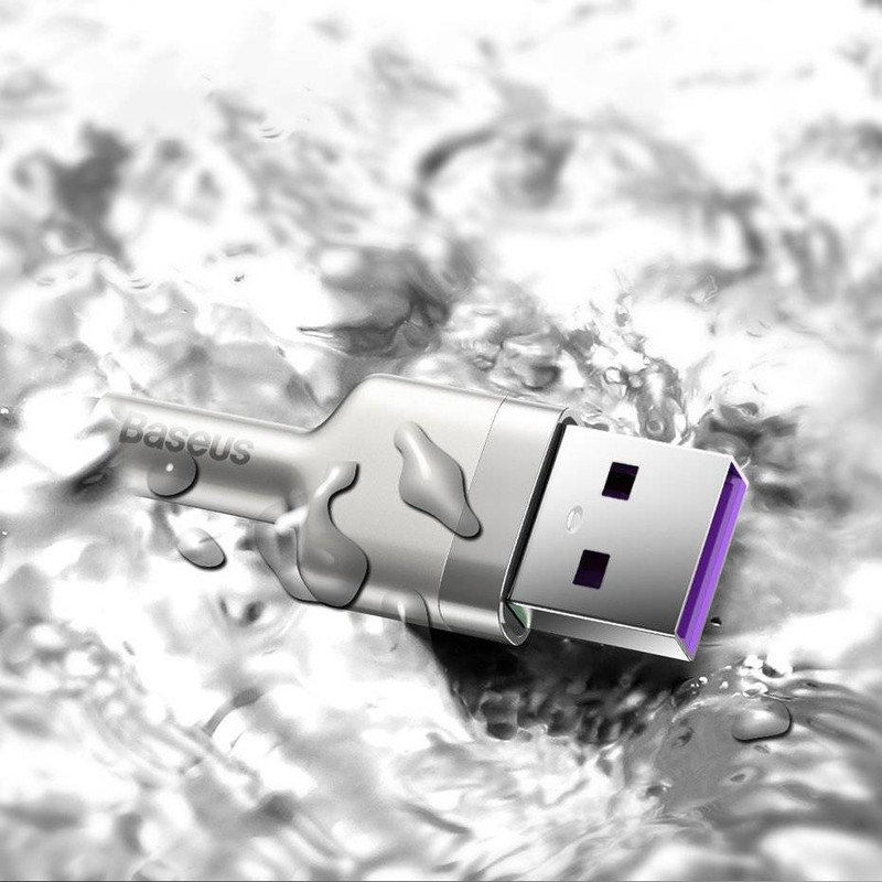 کابل تبدیل USB به USB-C باسئوس مدل CAKF000201 66W طول 2 متر
