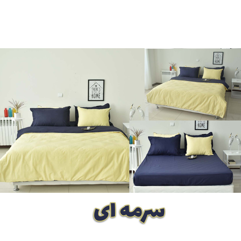سرویس ملحفه بومرنگ مدل SimpleSet دونفره 6 تکه