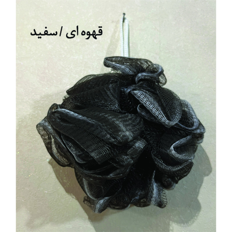 لیف حمام مدل توری حاشیه دار کد 002