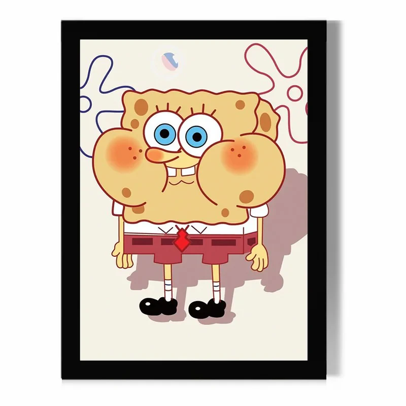 تابلو مدل دیواری طرح انیمیشن باب اسفنجی SpongeBob کد FD269