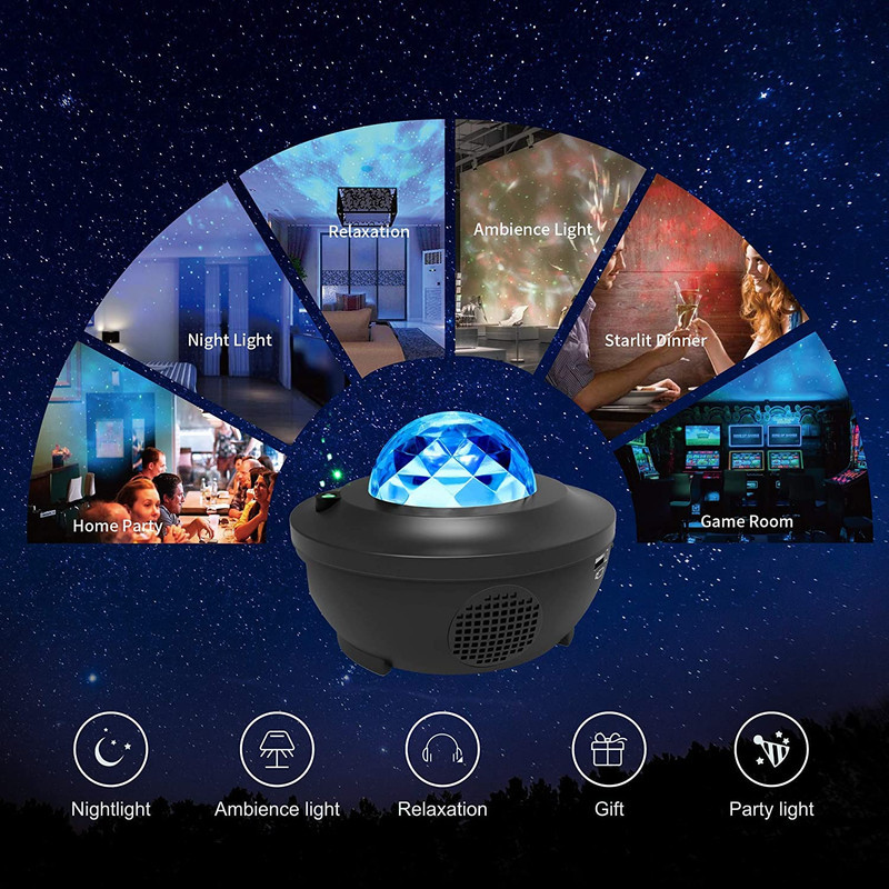 چراغ رومیزی مدل Starry Projector Light