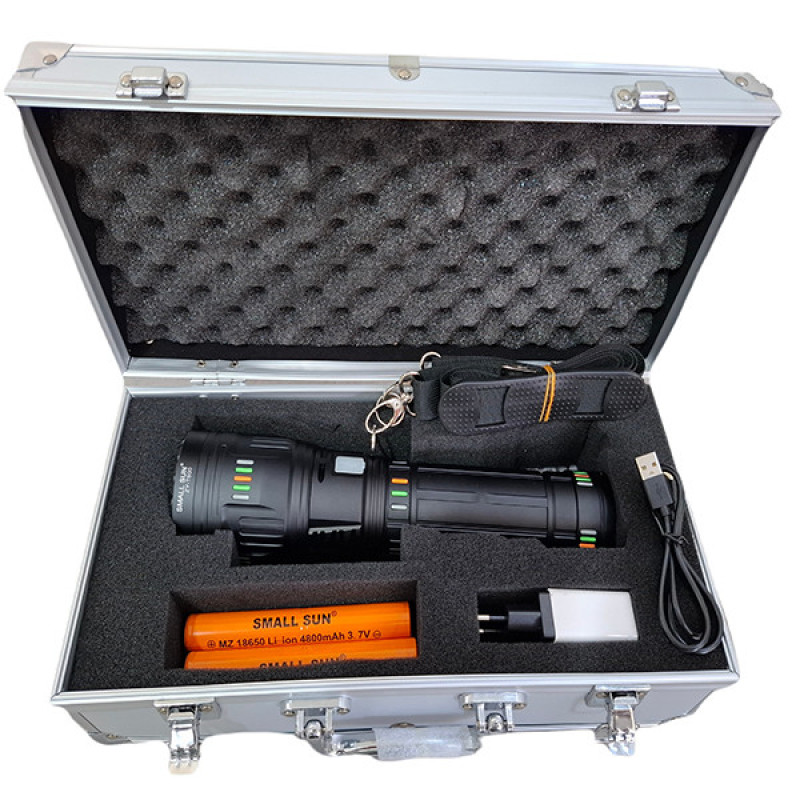 چراغ قوه دستی اسمال سان مدل ZY-T600 با نور مهتابی