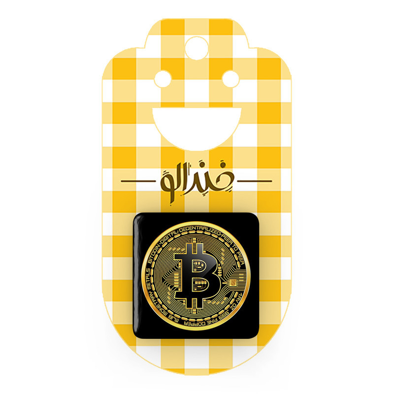 مگنت خندالو طرح بیت کوین کد 4083