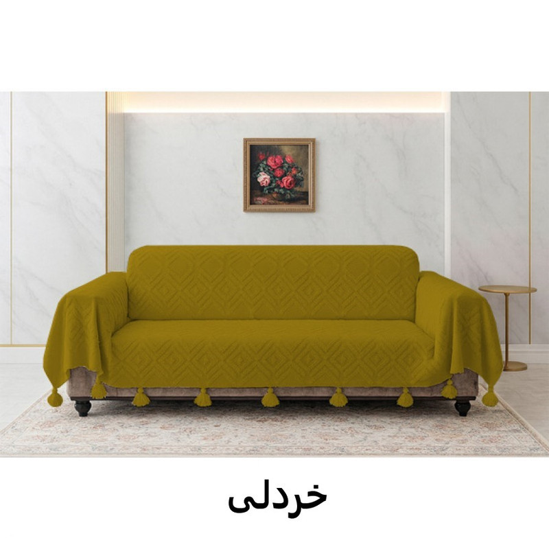 شال مبل و تخت کوکو جم مدل الیزابت سایز 300x150 سانتی متر