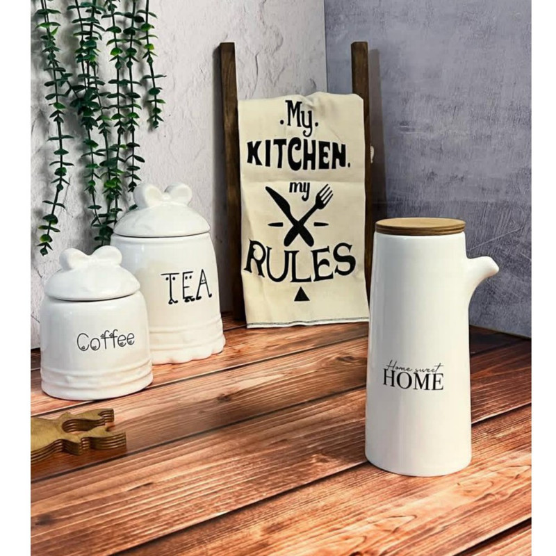 ظرف روغن مدل بی دسته home کد 402