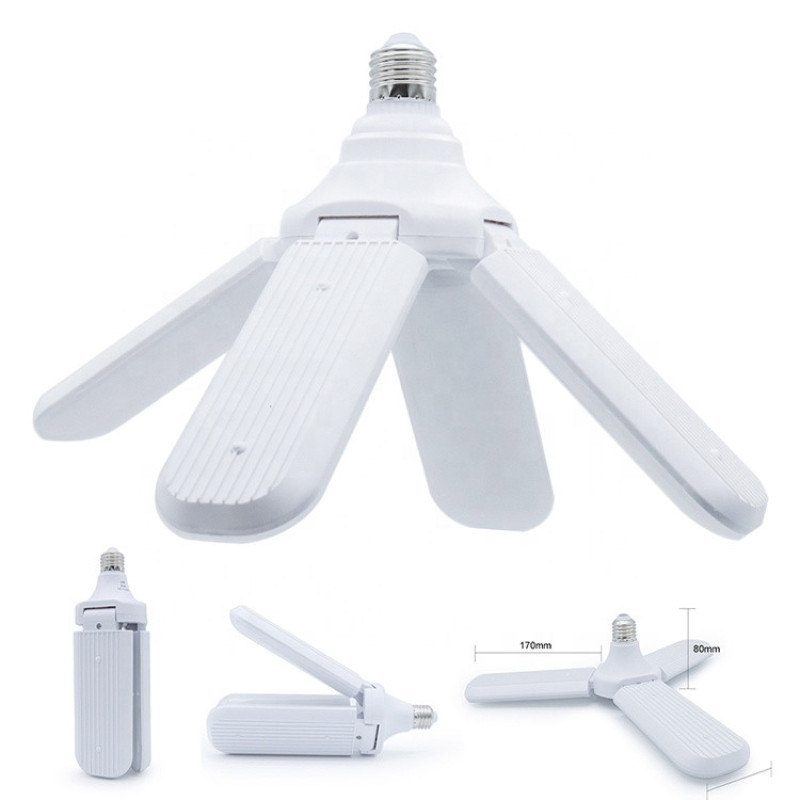 لامپ ال ای دی 50 وات هالی استار مدل FAN BULB FOUR BLADE 4 in 1 پایه E27