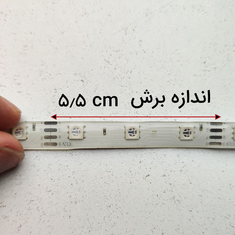 ریسه ال ای دی مدل RGB گیمینگ 4 سیم طول 5 متر