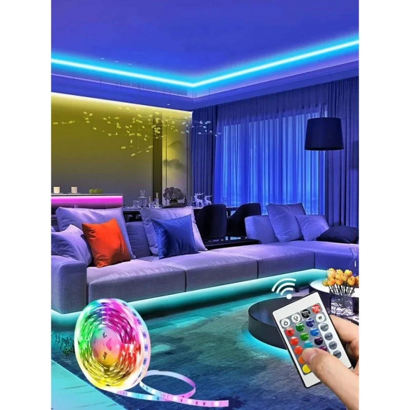ریسه ال ای دی استریپ لایت مدل  5050SMD طول 5 متر