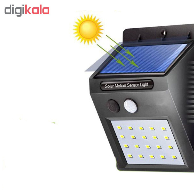 چراغ دیواری خورشیدی مدل 20LED LIGHT