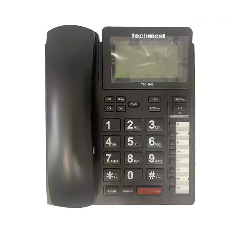 تلفن رومیزی تکنیکال مدل TEC-5860