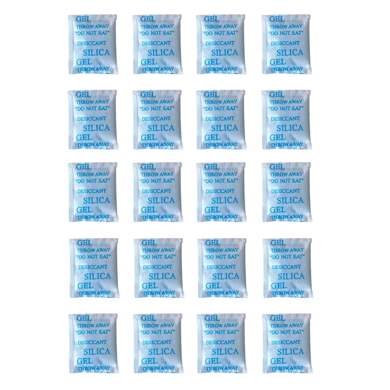رطوبت گیر سیلیکاژل مدل RH4 وزن 1 گرم بسته 20 عددی