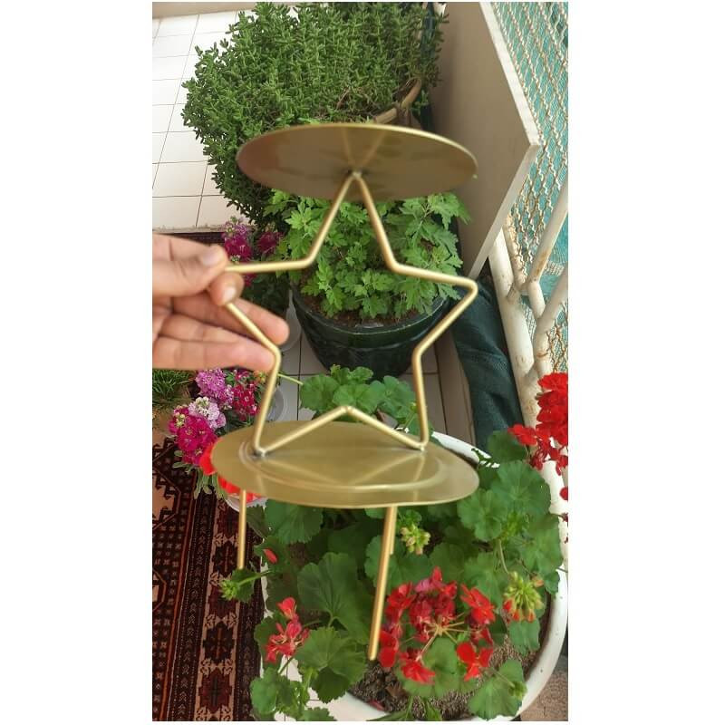 ابزار تزیین کیک به گز مدل استراکچر تزیین کیک طرح ستاره ضد جاذبه