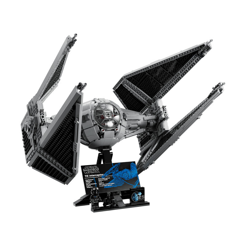 لگو 1931 تکه سری Star Wars مدل TIE Interceptor کد 75382