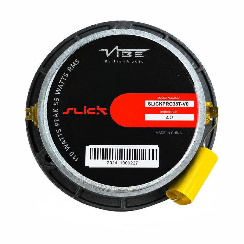 سوپر تیوتر پشت خودرو وایب ادیو مدل PRO 38T سایز 4 اینچ بسته 2 عددی