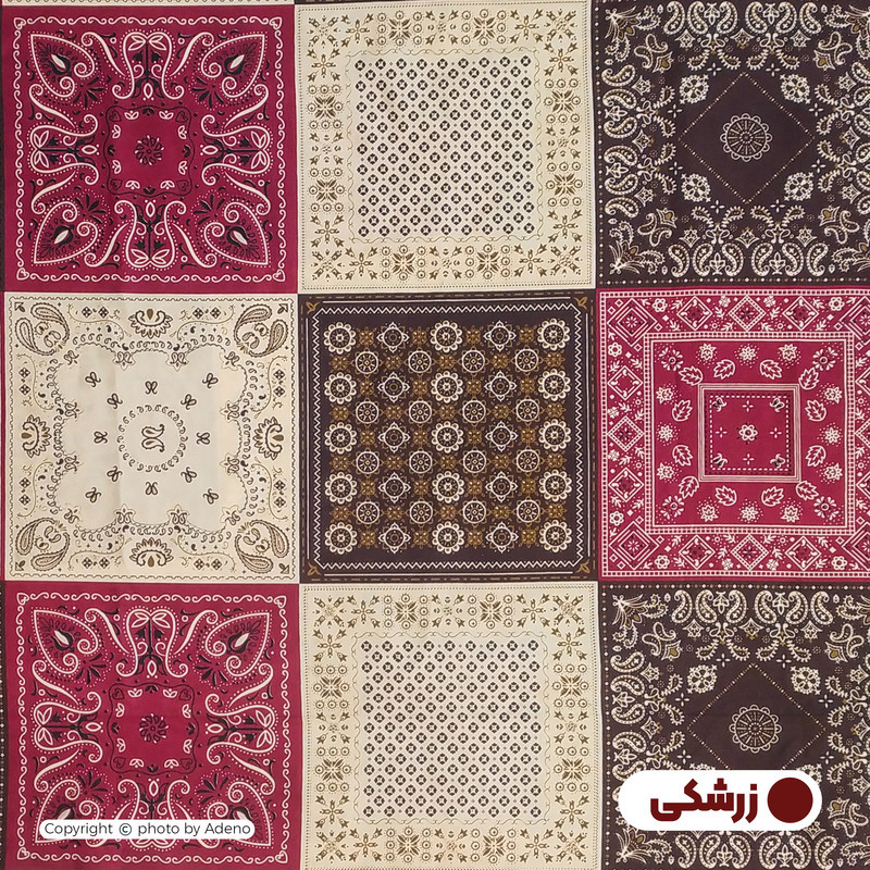 کاور لحاف آدنو مدل روژان کد CH107 دونفره سایز 220x240 سانتی متر