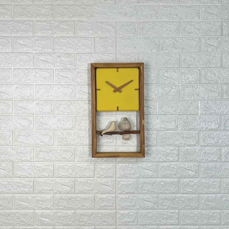 ساعت دیواری سهیل مدل پرنده m25