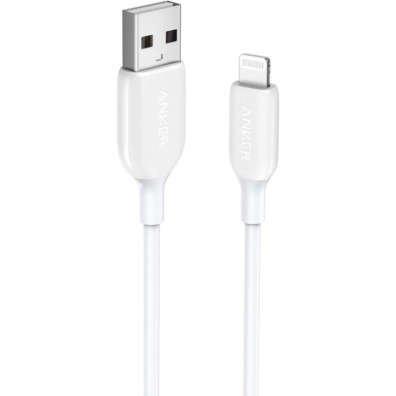 کابل تبدیل USB به لایتنینگ انکر مدل Anker PowerLine A8812 طول 0.9 متر