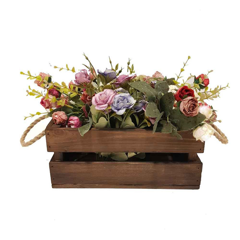 جعبه دکوری مدل دسته دار کد 75 مجموعه 3 عددی