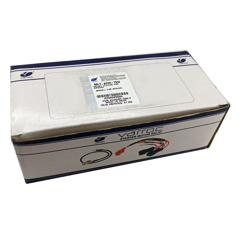 رله اتوماتیک استارت کامل موتورسیکلت واروک مدل Apache 150-160-180 مناسب برای آپاچی نیو فیس