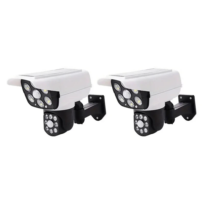 چراغ پارکی خورشیدی مدل New-360 درجه بسته 2 عددی