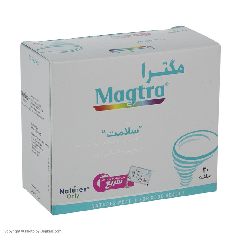 ساشه مگترا 300 میلی گرم نیچرز اونلی بسته 30 عددی