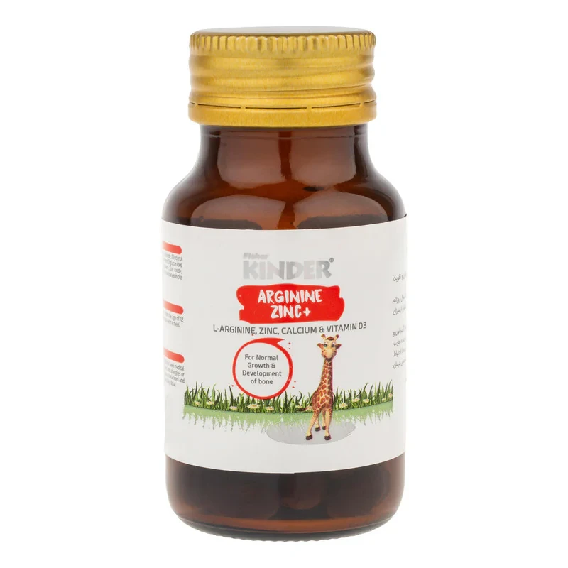 کپسول سافت ژل آرژینین زینک پلاس کیندر - بسته 30 عددی