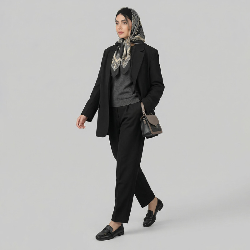 کفش زنانه چرم عطارد مدل چرم طبیعی کد SH185