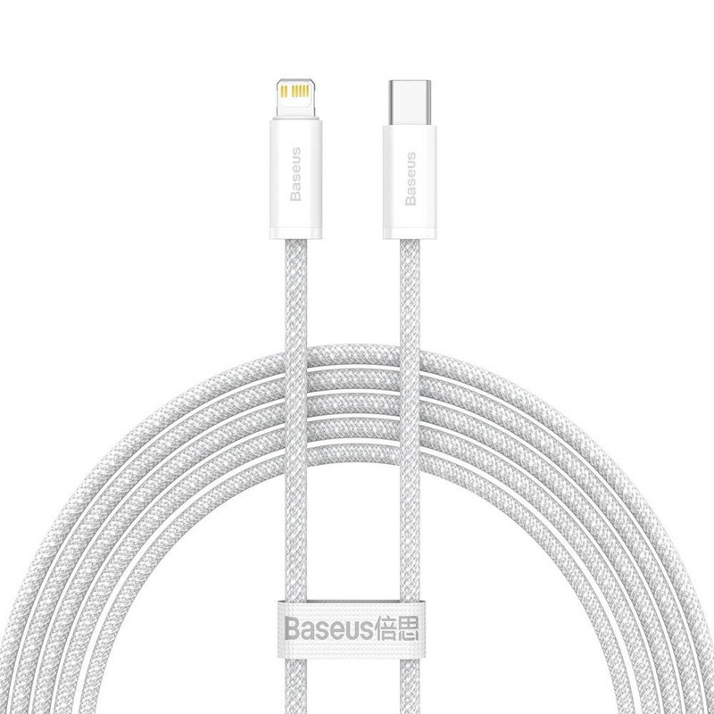 کابل تبدیل لایتنینگ به USB-C باسئوس مدل CALD0001 طول 2 متر