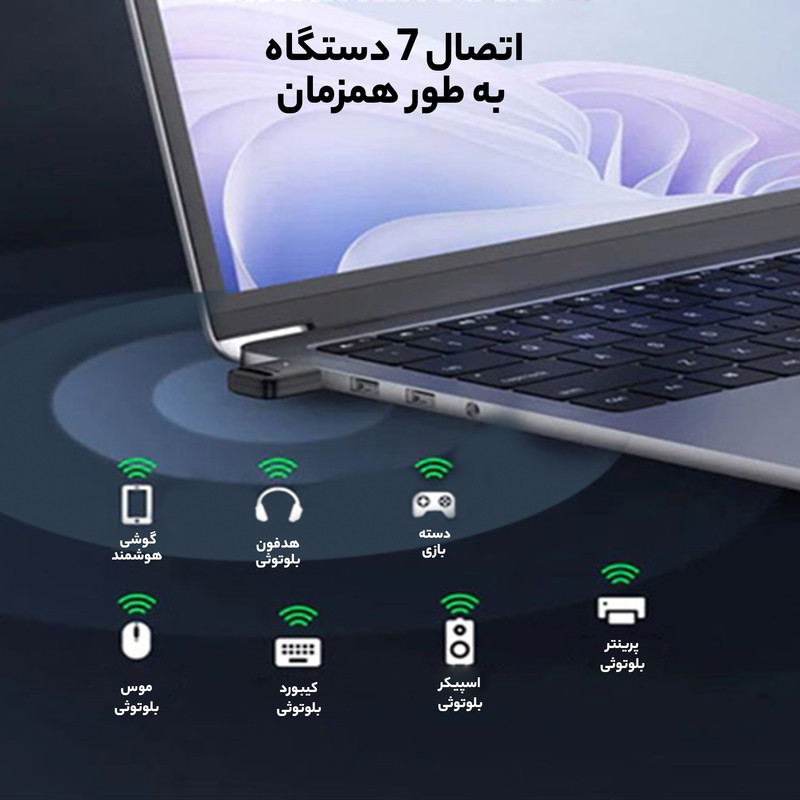 دانگل بلوتوث یوگرین مدل CM591-90225