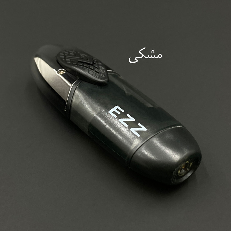 فندک مدل بیضی طرح دکمه کشویی کد DKD-1655