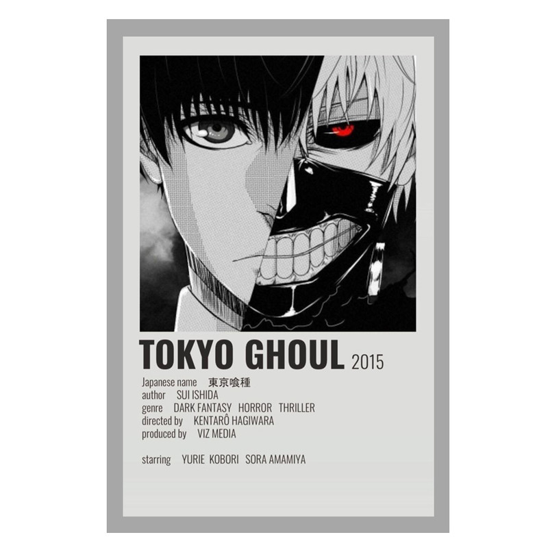 پوستر مدل کانکی Kaneki طرح انیمه توکیو غول Tokyo ghoul کد 440