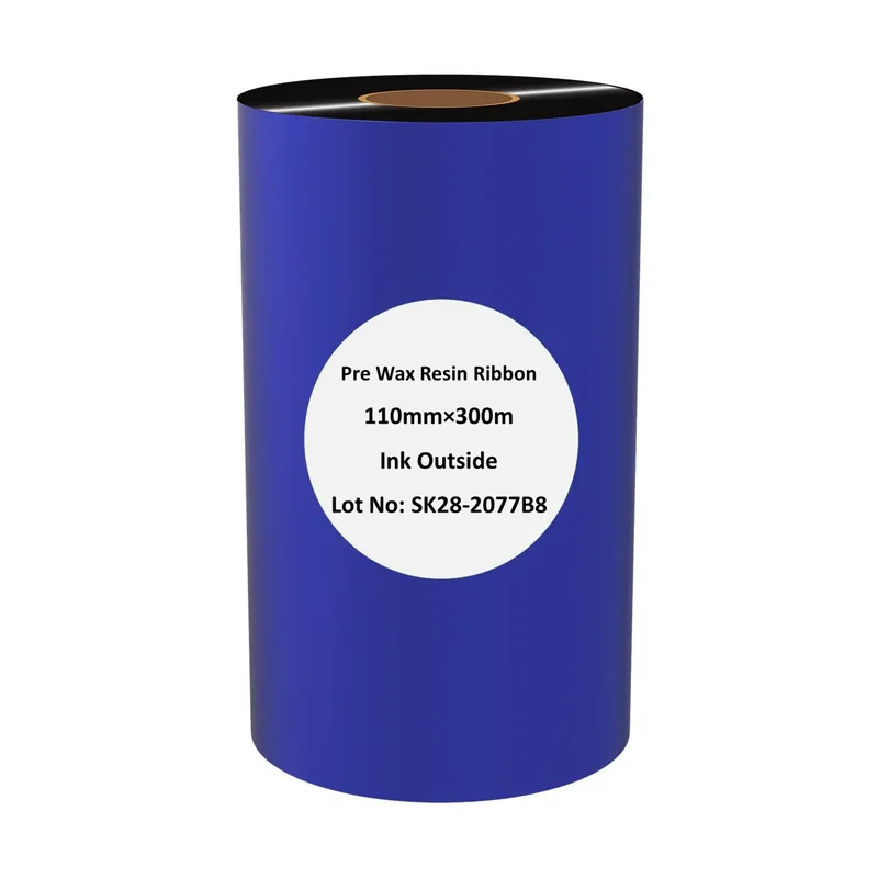 ریبون پرینتر لیبل زن مدل Wax Resin 110mmx300m