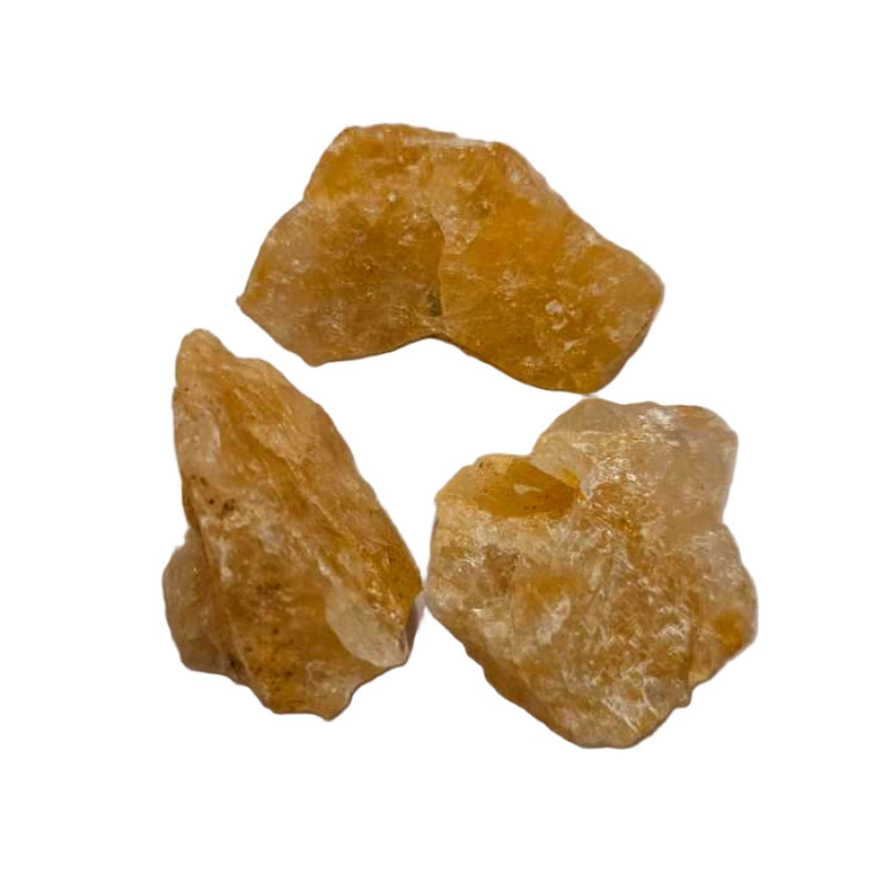 سنگ راف مدل سیترین مجموعه ۳ عددی