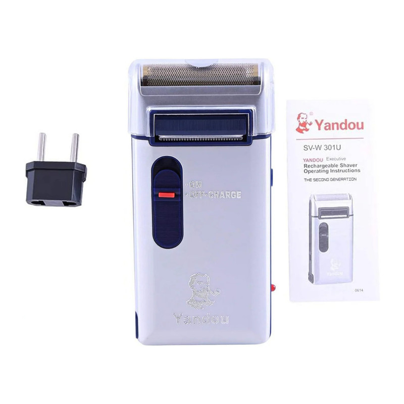 ماشین اصلاح موی سر و صورت مدل sv-w301u، طراحی ارگونومیک، قابلیت اصلاح با شماره صفر، منبع انرژی با باتری، تکنولوژی اصلاح به صورت برش مستقیم