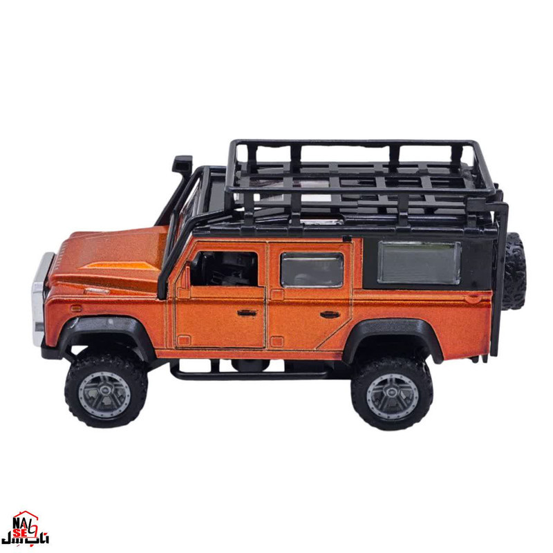 ماشین بازی ناب سل مدل لندروور فلزی چراغدار موزیکال Land Rover CAR with lights and music