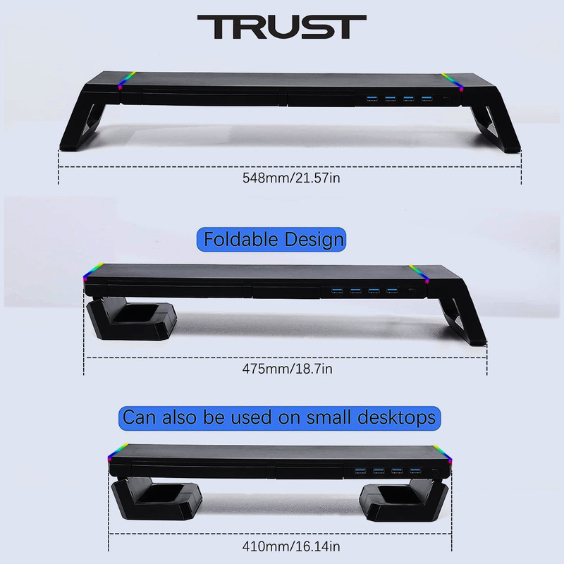 پایه نگهدارنده مانیتور تراست مدل TDESK