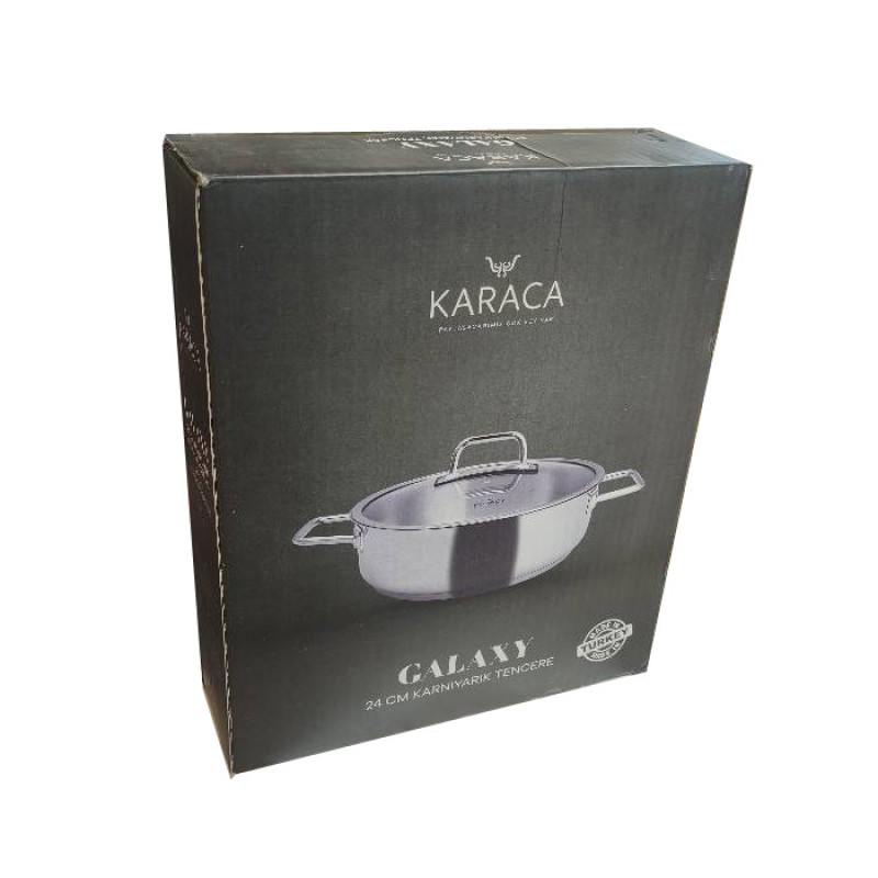 تابه استیل کاراجا مدل Galaxy سایز 24
