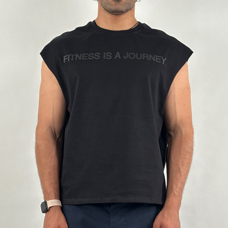 تاپ مردانه مدل باکسی FITNESS