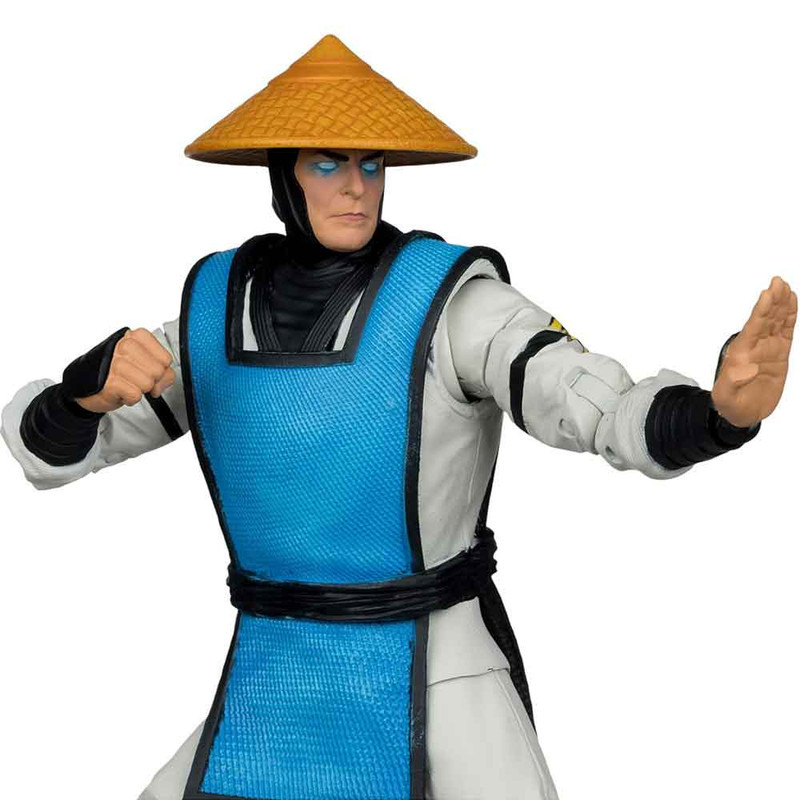 اکشن فیگور مکفارلن تویز مدل رایدن طرح Mortal Kombat ارتفاع 18 سانتی‌متر